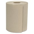 Gen Hardwound Paper Towels, 1 Ply, Continuous Roll Sheets, 600 ft, Natural, 12 PK GENHWTKRFT